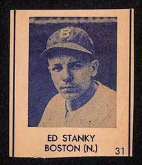 Ed Stanky [Hand Cut] Baseball Cards 1948 R346 Blue Tint Prices