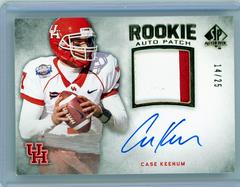 Case Keenum [Autograph Patch Gold] #254 Football Cards 2012 SP Authentic Prices