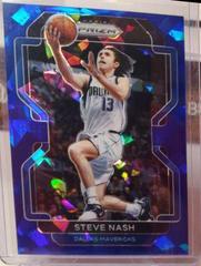 Steve Nash [Fast Break Blue Prizm] #264 Basketball Cards 2021 Panini Prizm Prices