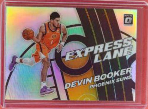 Devin Booker 18 Prices 2021 Panini Donruss Optic Express Lane