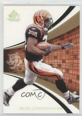 Rudi Johnson [Gold] #21 Football Cards 2004 SP Game Used Prices