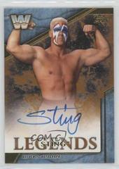 Sting [Bronze] Wrestling Cards 2017 Topps Legends of WWE Autographs Prices