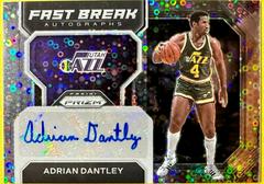 Adrian Dantley Basketball Cards 2022 Panini Prizm Fast Break Autographs Prices
