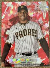 Juan Soto [Red] Baseball Cards 2023 Topps Chrome Update Sapphire Selections Prices