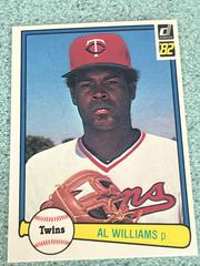 Al Williams #429 Baseball Cards 1982 Donruss Prices