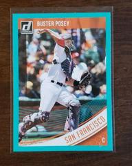 Buster Posey [SP Variation Blank Back] Baseball Cards 2018 Panini Donruss Prices