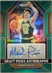 Mark Price [Green] Basketball Cards 2023 Panini Prizm Draft Picks Autographs Prices