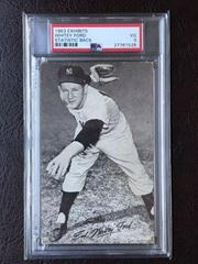 Whitey Ford Baseball Cards 1963 Exhibits Statistic Back Prices