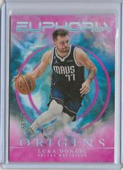 Luka Doncic [Pink] #15 Basketball Cards 2023 Panini Origins Euphoria Prices