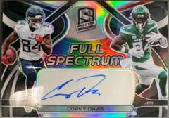Corey Davis Football Cards 2022 Panini Spectra Full Spectrum Autographs Prices