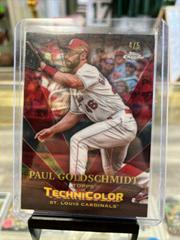 Paul Goldschmidt [Red] Baseball Cards 2023 Topps Chrome in Technicolor Prices