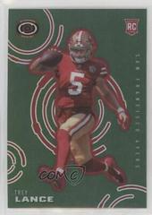Trey Lance [Green] Football Cards 2021 Panini Chronicles Dynagon Rookies Prices