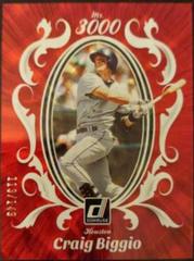 Craig Biggio [Red] #M3K-5 Baseball Cards 2023 Panini Donruss Mr. 3000 Prices