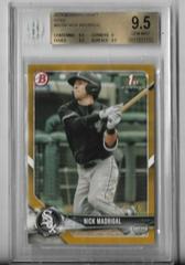 Nick Madrigal [Gold] #BD-38 Baseball Cards 2018 Bowman Draft Prices