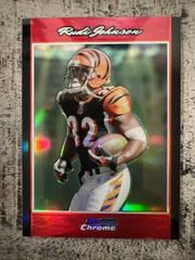 Rudi Johnson [Red Refractor] Football Cards 2007 Bowman Chrome Prices