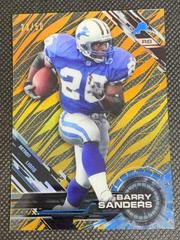 Barry Sanders [Grass Gold Rainbow Diffractor] #16 Football Cards 2015 Topps High Tek Prices