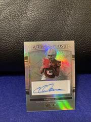 Chris Olave [Silver] #YE-COL Football Cards 2022 Panini Select Draft Picks Youth Explosion Signatures Prices