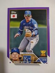 Bobby Witt Jr. [Purple] #105 Baseball Cards 2023 Topps Japan Edition Prices