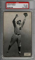 Emory Rigney Baseball Cards 1925 Exhibits Prices