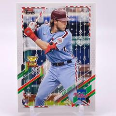 Alec Bohm [Candy Cane Bat] #HW212 Baseball Cards 2021 Topps Holiday Mega Box Prices