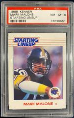 Mark Malone Football Cards 1988 Kenner Starting Lineup Prices