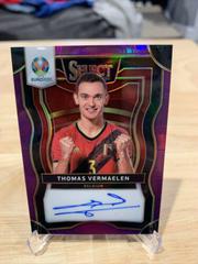 Thomas Vermaelen [Purple Prizm] #SI-TV Soccer Cards 2020 Panini Select UEFA Euro Signatures Prices