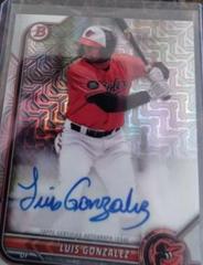 Luis Gonzalez [Orange Refractor] #BCMA-LG Baseball Cards 2022 Bowman Chrome Mega Box Mojo Autographs Prices