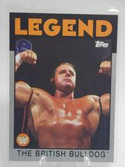 The British Bulldog [Silver] Wrestling Cards 2016 Topps WWE Heritage Prices