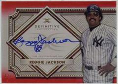 Reggie Jackson Baseball Cards 2022 Topps Definitive Autograph Collection Prices