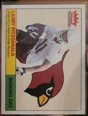 Larry Fitzgerald Football Cards 2004 Fleer Tradition Signing Day Prices