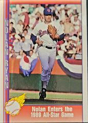 Nolan Enters the 1989 All Star Game #57 Baseball Cards 1991 Pacific Nolan Ryan Prices