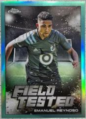 Emanuel Reynoso [Aqua] Soccer Cards 2022 Topps Chrome MLS Field Tested Prices