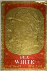 Bill White #43 Baseball Cards 1965 Topps Embossed Prices