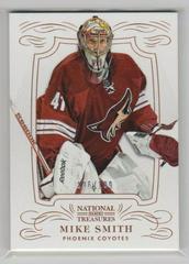 Mike Smith [Base Numbers Patch] Hockey Cards 2013 Panini National Treasures Prices