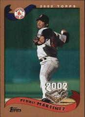 Pedro Martinez #85 Baseball Cards 2002 Topps Opening Day Prices