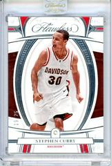 Stephen Curry #21 Basketball Cards 2022 Panini Flawless Collegiate Prices