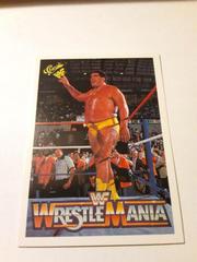 Andre the Giant #16 Wrestling Cards 1990 Classic WWF The History of Wrestlemania Prices