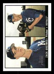 Zack Greinke [Double Image] Baseball Cards 2003 Bowman Heritage Prices