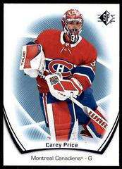 Carey Price [Blue] Hockey Cards 2021 SP Prices