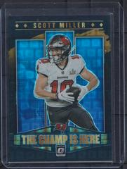 Scott Miller [Black Pandora] #CH-7 Football Cards 2021 Panini Donruss Optic The Champ is Here Prices