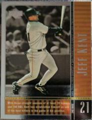 Jeff Kent #38 Baseball Cards 2000 Upper Deck Legends Prices