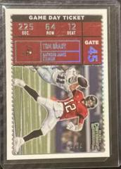 Tom Brady [Silver] Football Cards 2022 Panini Contenders Game Day Ticket Prices