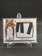 Cameron Thomas [Patch Autograph Gold] #113 Basketball Cards 2021 Panini National Treasures Prices