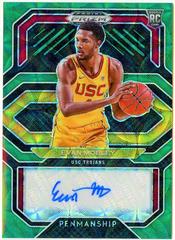 Evan Mobley [Choice Green Prizm] #RS-EVM Basketball Cards 2021 Panini Prizm Rookie Signatures Prices