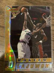 Hakeem Olajuwon [Atomic Refractor] #15 Basketball Cards 1996 Bowman's Best Prices