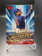 Francisco Alvarez [Red] Baseball Cards 2023 Stadium Club Virtuosos of Velocity Prices