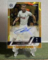Harry Kane [Gold Lava] #CA-HK Soccer Cards 2022 Topps Chrome UEFA Club Competitions Autographs Prices