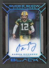 Aaron Rodgers [Silver] Football Cards 2022 Panini Black Smoke Show Signatures Prices