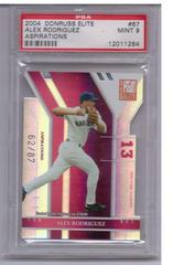 Alex Rodriguez [Aspirations] #67 Baseball Cards 2004 Donruss Elite Prices