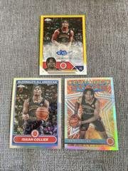 Isaiah Collier [Yellow] #CA-IC Basketball Cards 2023 Topps Chrome McDonald's All American Autographs Prices